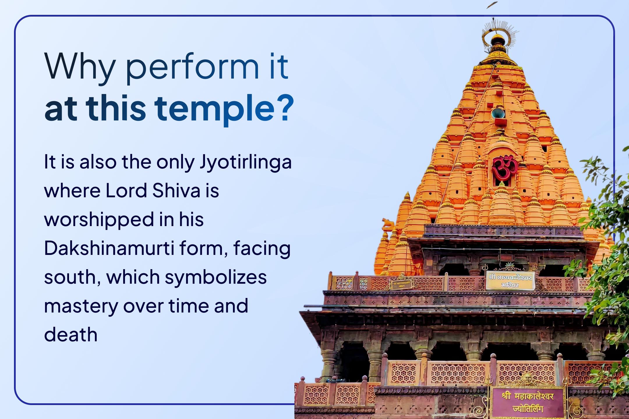🕉️ Over 10 lakh devotees visit Mahakaleshwar Ujjain on Mahashivratri. Only a few fortunate ones can participate in the Rudrabhishek performed there. It’s your chance to be one in a million devotees.