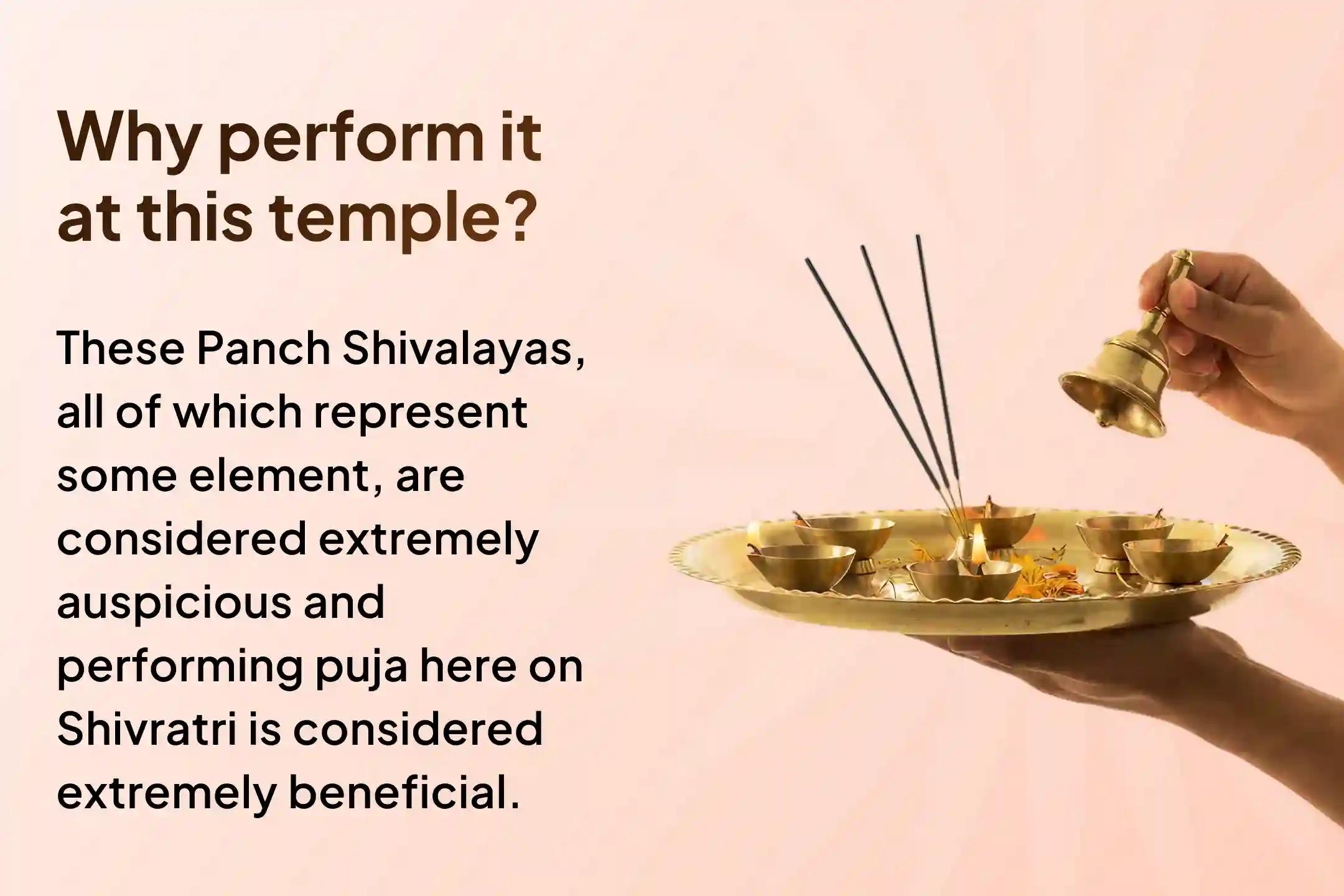 🕉️🛕 Opportunity for Maha Rudrabhishek in 5 holy Shivalayas on Mahashivratri to receive the blessings of the five elements