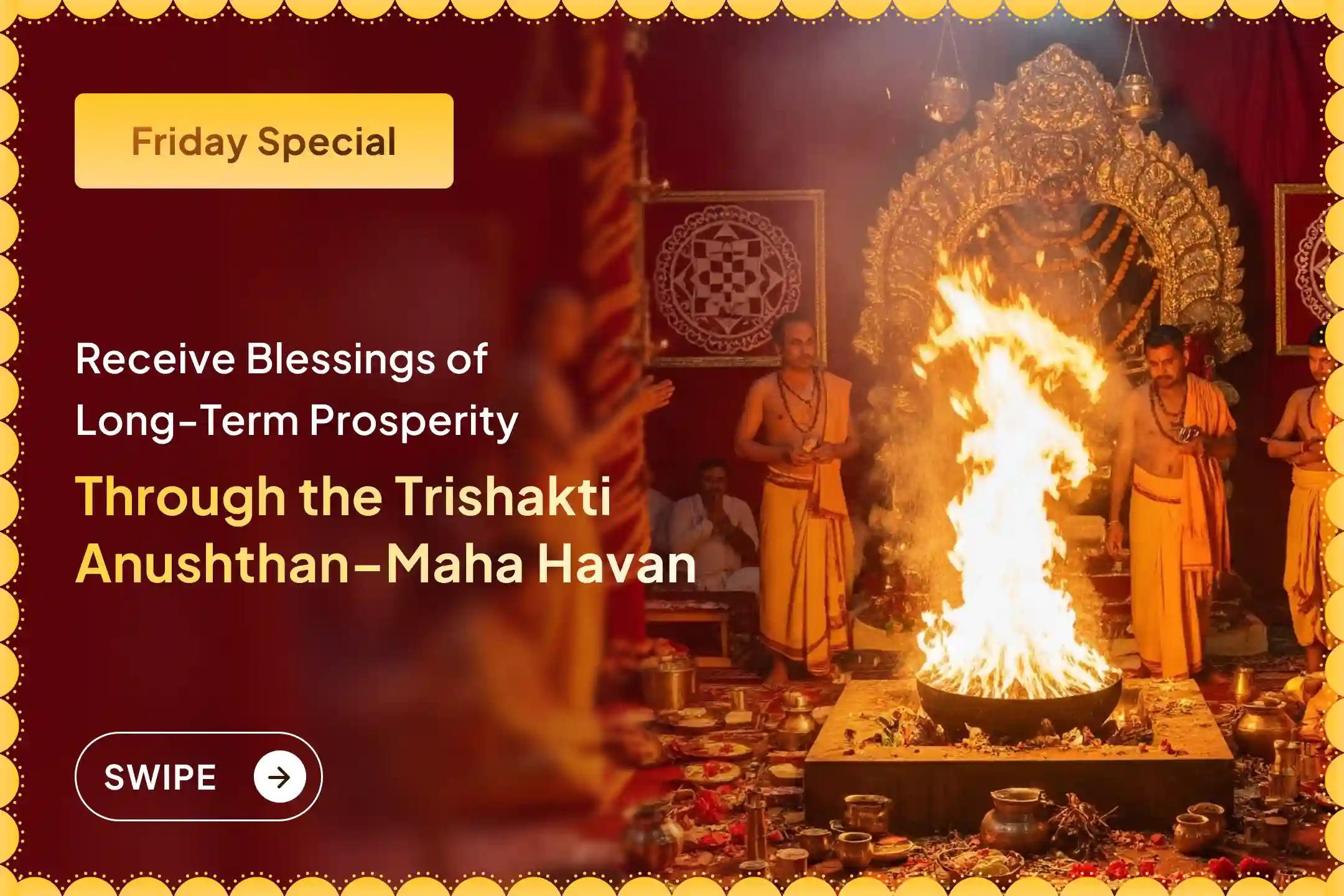Are you working hard, yet financial worries refuse to leave you? In the new year, the Maa Lakshmi–Kubera–Bhairav Raksha Anushthan can bring financial stability and security into your life.
