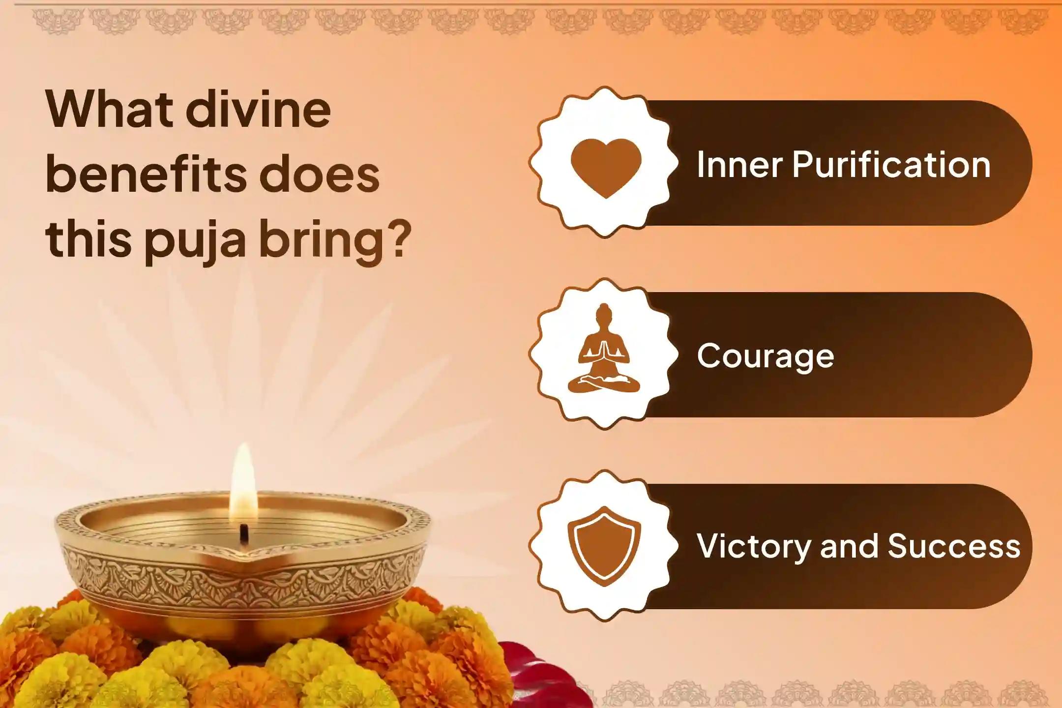 Participate in the Skanda Shashti 3-day Subramanya Archana Special 3 days Vel Archana, Bhasma Archana, and Shatru Samhara Trishati Homam for courage to defeat enemies and attain protection from Lord Subramanya.