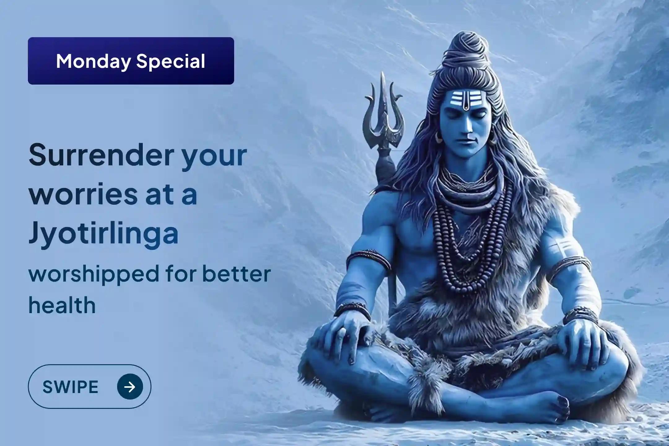 🔱 Seek blessings of good health at the sacred Omkareshwar Jyotirlinga, a 5,000+ year-old temple mentioned in Puranic scriptures for its healing energies