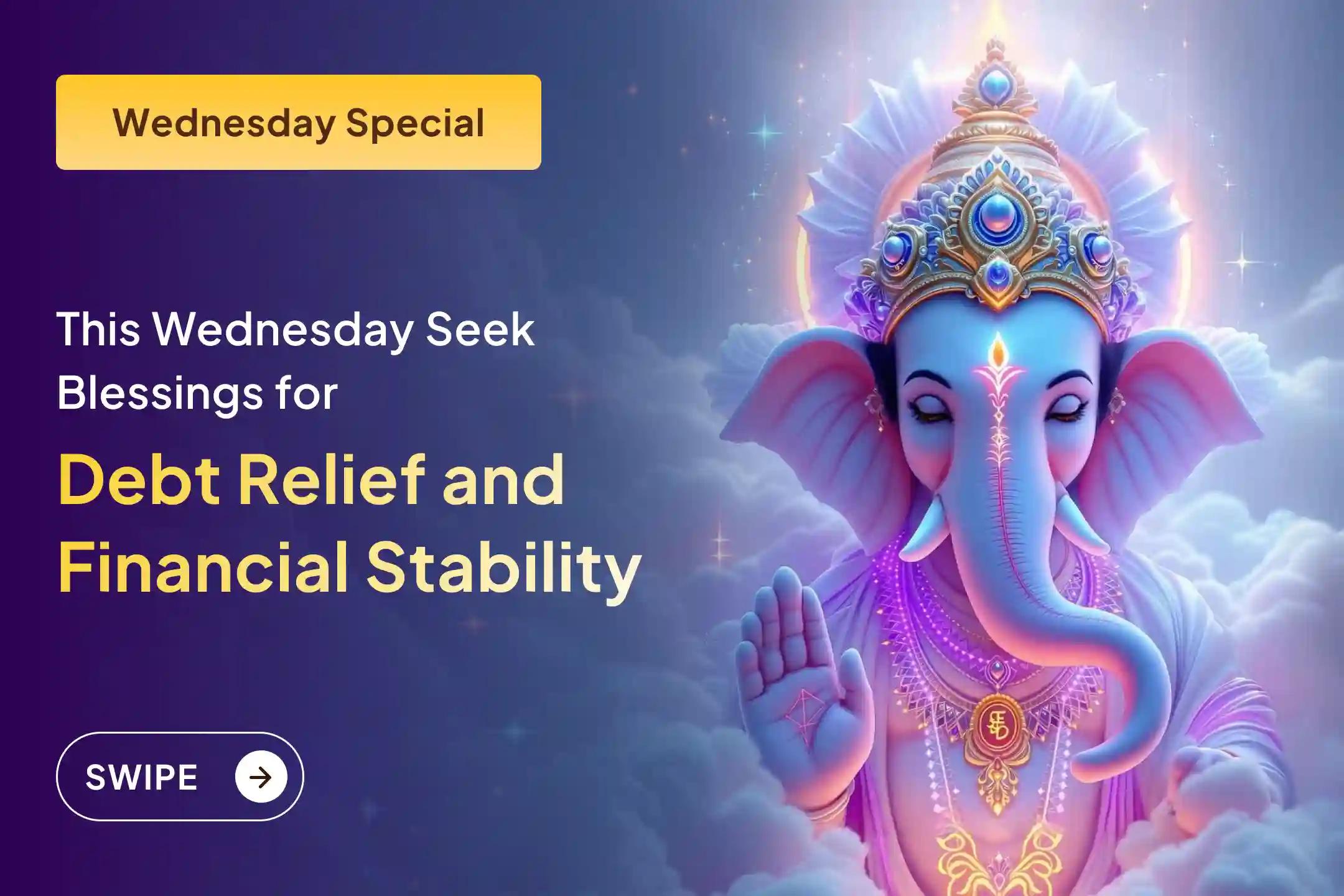 😔 Are you feeling weighed down by the heavy burden of loans and financial worries? This special sugarcane juice abhishek for Bhagwan Shri Ganesh Ji can help open the doors to prosperity.