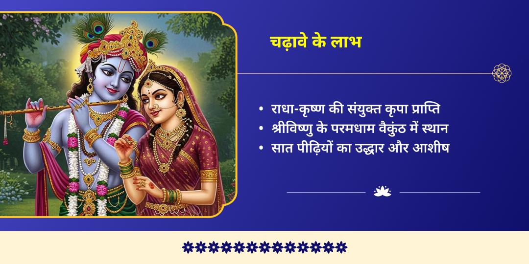 फुलेरा दूज ब्रज प्रेमोत्सव राधा-कृष्ण 2 मंदिर पुष्प अर्पण