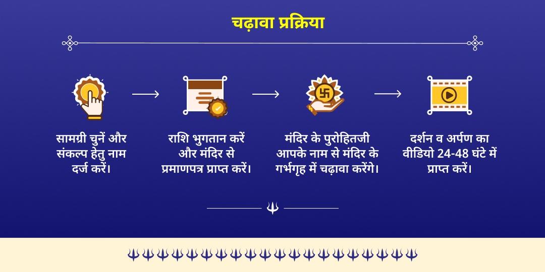 काशी रंगभरी एकादशी – गौरी केदारेश्वर स्वागत महाचढ़ावा 