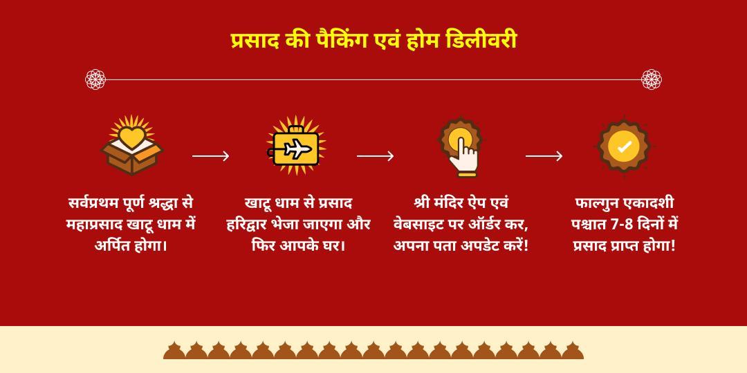 फाल्गुन मेला एकादशी खाटू श्याम 51kg सवामणी प्रसाद योगदान एवं होम डिलीवरी  