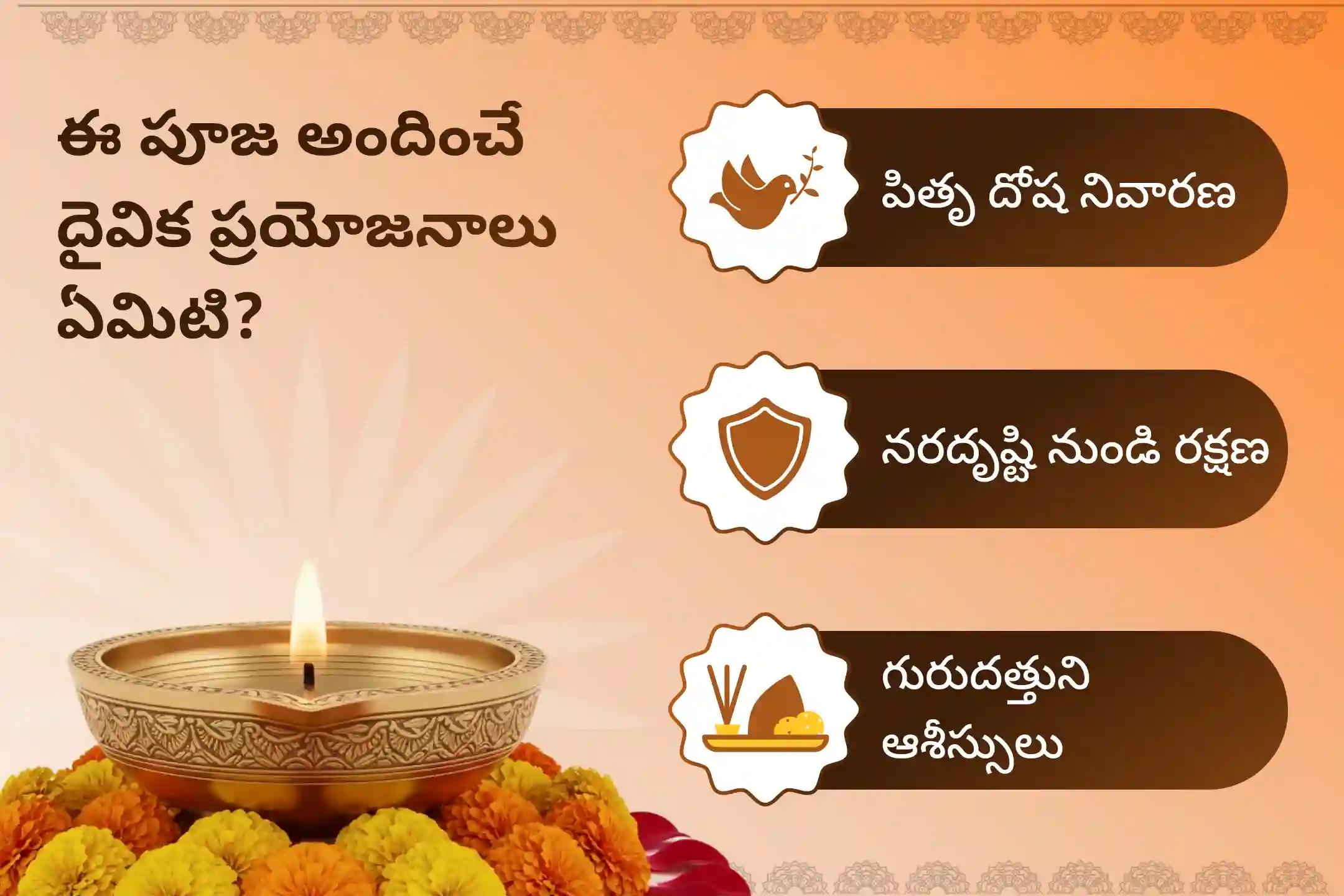 పితృ దోషం, పితృ శాపాలు తొలగించడానికి మరియు దృష్టి దోషం నుండి రక్షణ అందించడానికి గాణగాపూర్ క్షేత్ర పౌర్ణమి ప్రత్యేక దత్తా హోమంలో పాల్గొనండి