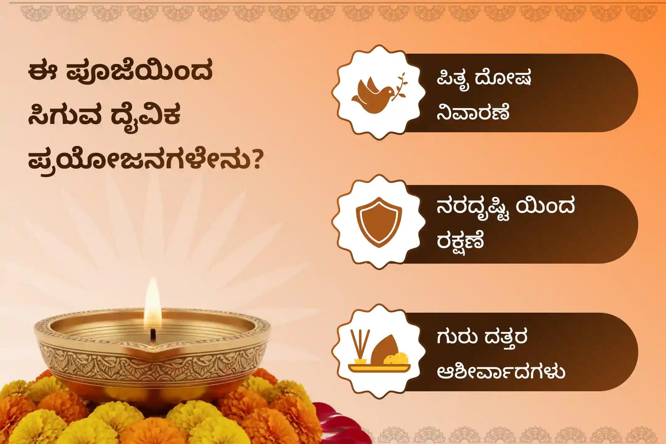 ಪಿತೃ ದೋಷ, ಪೂರ್ವಜರ ಶಾಪಗಳನ್ನು ನಿವಾರಿಸಲು ಮತ್ತು ನರದೃಷ್ಟಿಯಿಂದ ರಕ್ಷಣೆ ಪಡೆಯಲು ಗಾಣಗಾಪುರ ಕ್ಷೇತ್ರದಲ್ಲಿ ನಡೆಯುವ 'ದತ್ತಾತ್ರೇಯ ಪೂರ್ಣಿಮಾ ವಿಶೇಷ ಹೋಮದಲ್ಲಿ ಭಾಗವಹಿಸಿ.