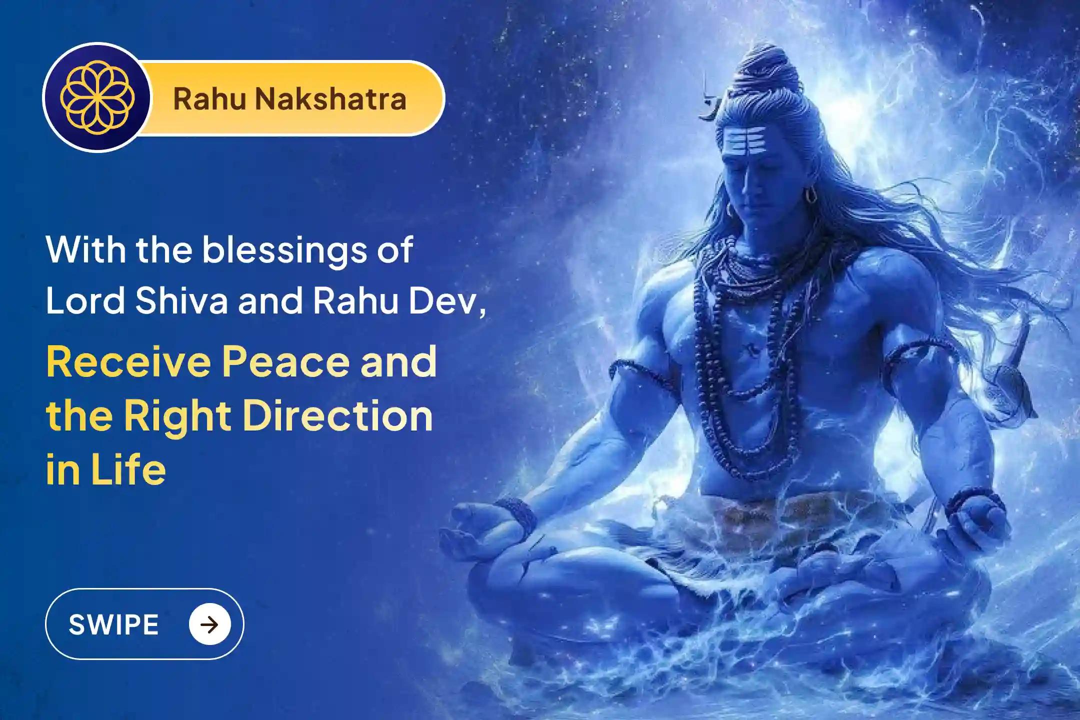 🌑 Is your mind disturbed due to the restless effects of Rahu-Ketu? Join this Nakshatra Special Puja with Shiv Rudrabhishek and seek blessings for mental clarity, stable thinking, and the power to take right decisions in life.