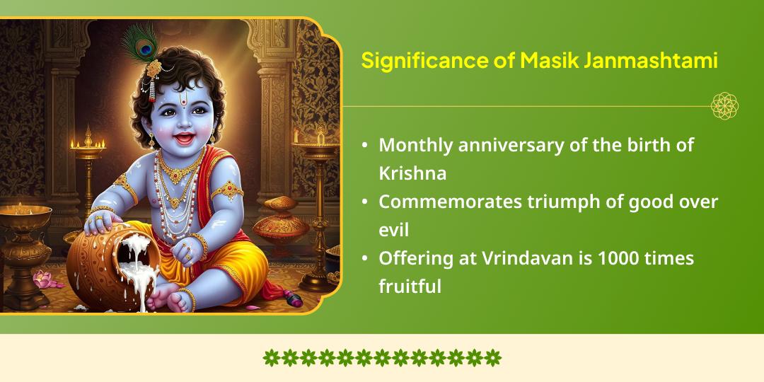 Masik Krishna Janmashtami Shri Krishna Priye Gau Seva