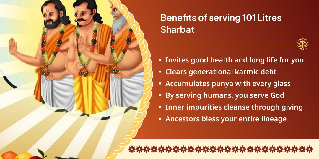 101 Litres Sharbat Distribution Seva in Haridwar