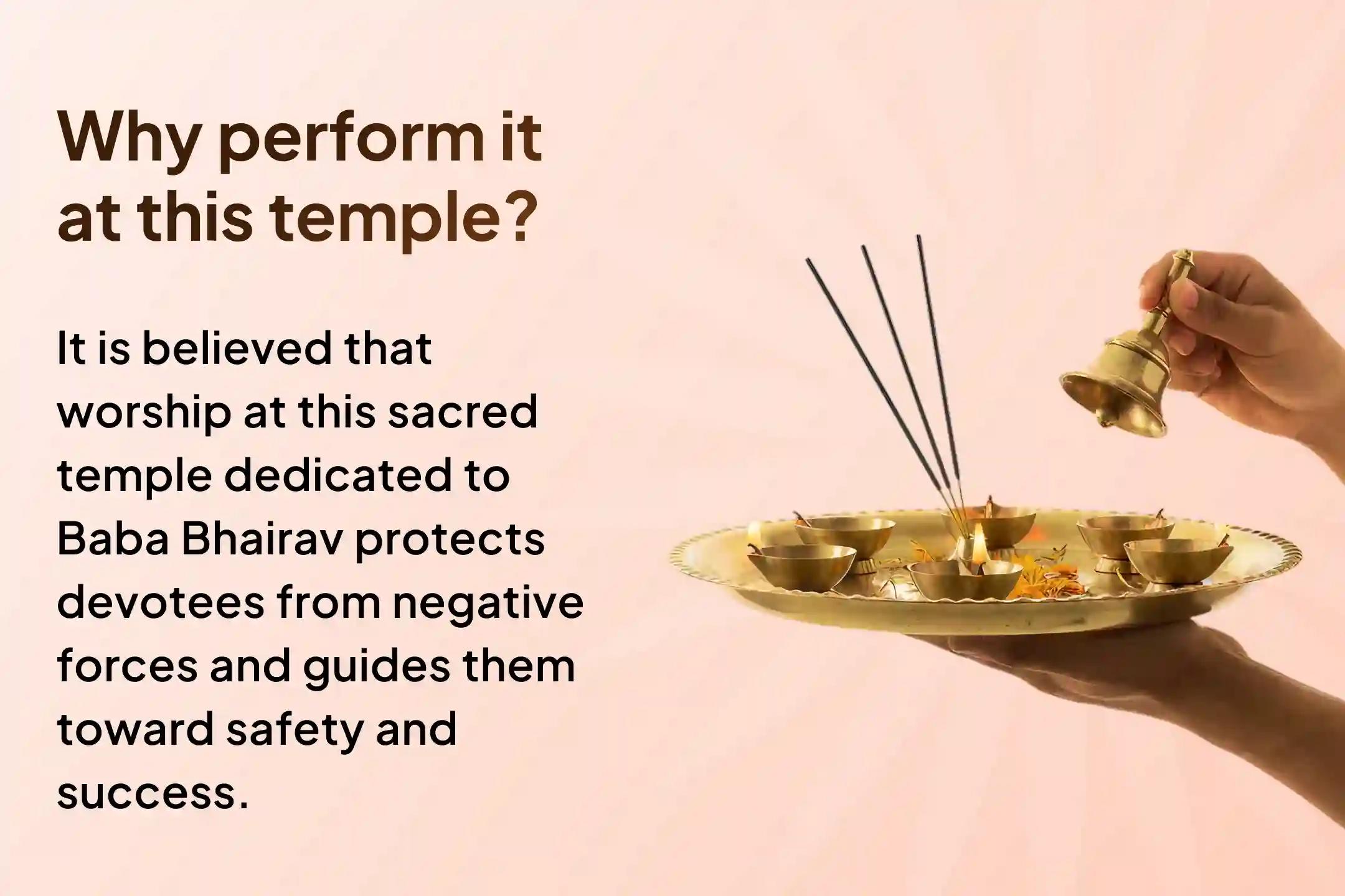 Despite putting in your full effort, are your tasks still not getting completed? This may be the effect of Nazar Dosha. Seek refuge in Shri Bhairav Dev and receive blessings for relief from negativity.