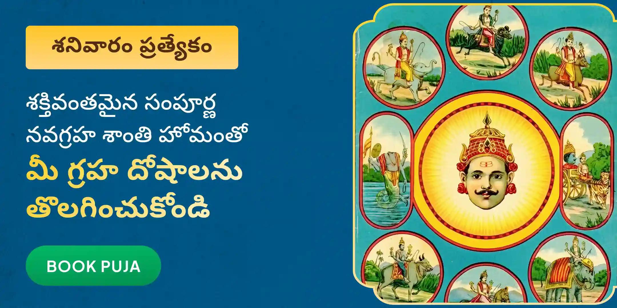 నవగ్రహ శాంతి హోమం మరియు గ్రహ దోష నివారణ పూజ
