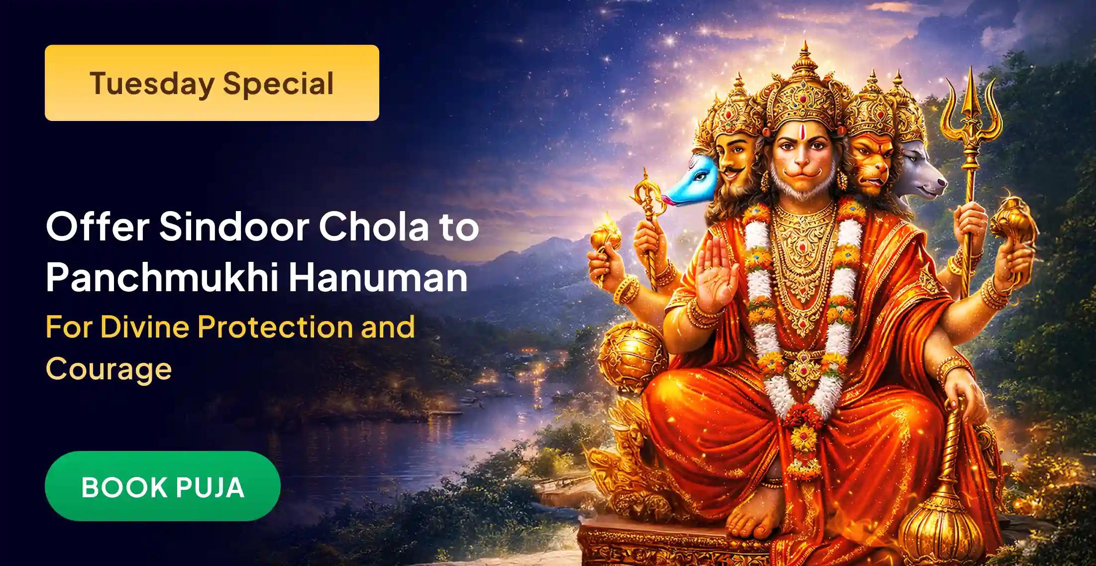 21 Kg Sindoor Chola Arpan and Chameli Tel Abhishek