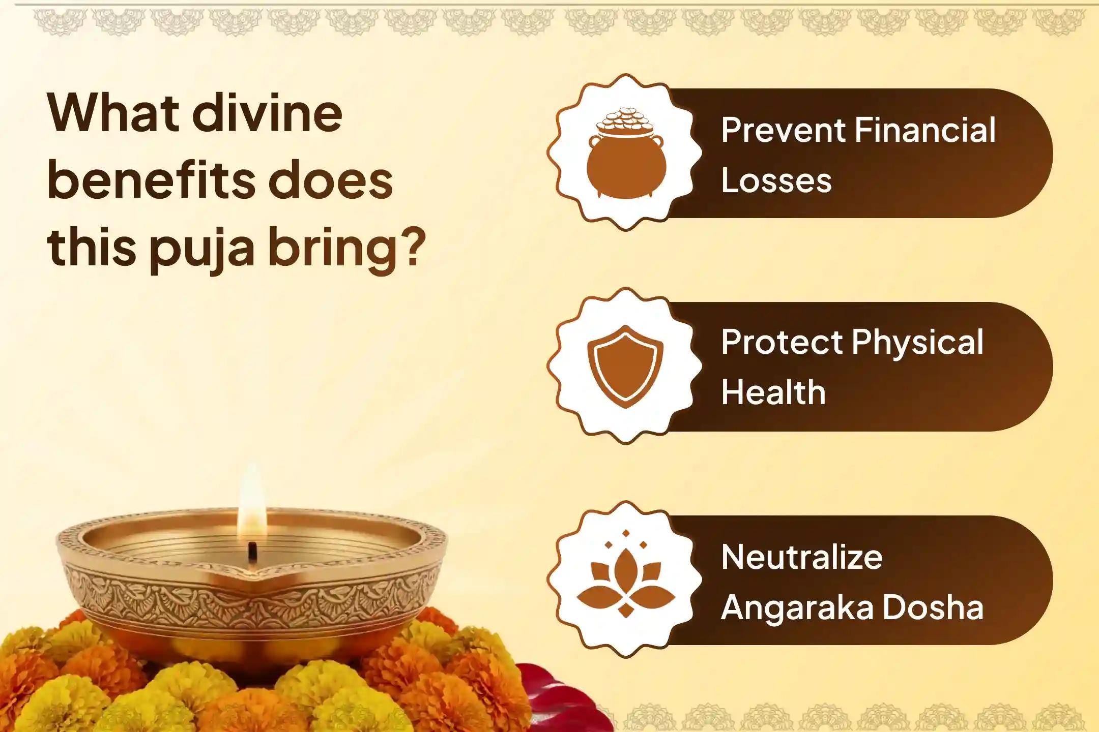 🕉️ Participate in the Angaraka Dosha Meena (Pisces) Rashi Special Shanti Puja during the rare alignment of Rahu-Kuja in Kumbha (Aquarius), for protection from sudden financial or health-related losses and neutralizing the angaraka dosha effect🙏