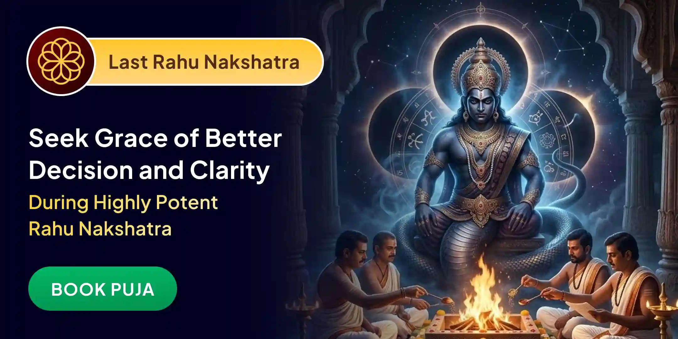 18,000 Rahu Mool Mantra Jaap and Dashansh Havan