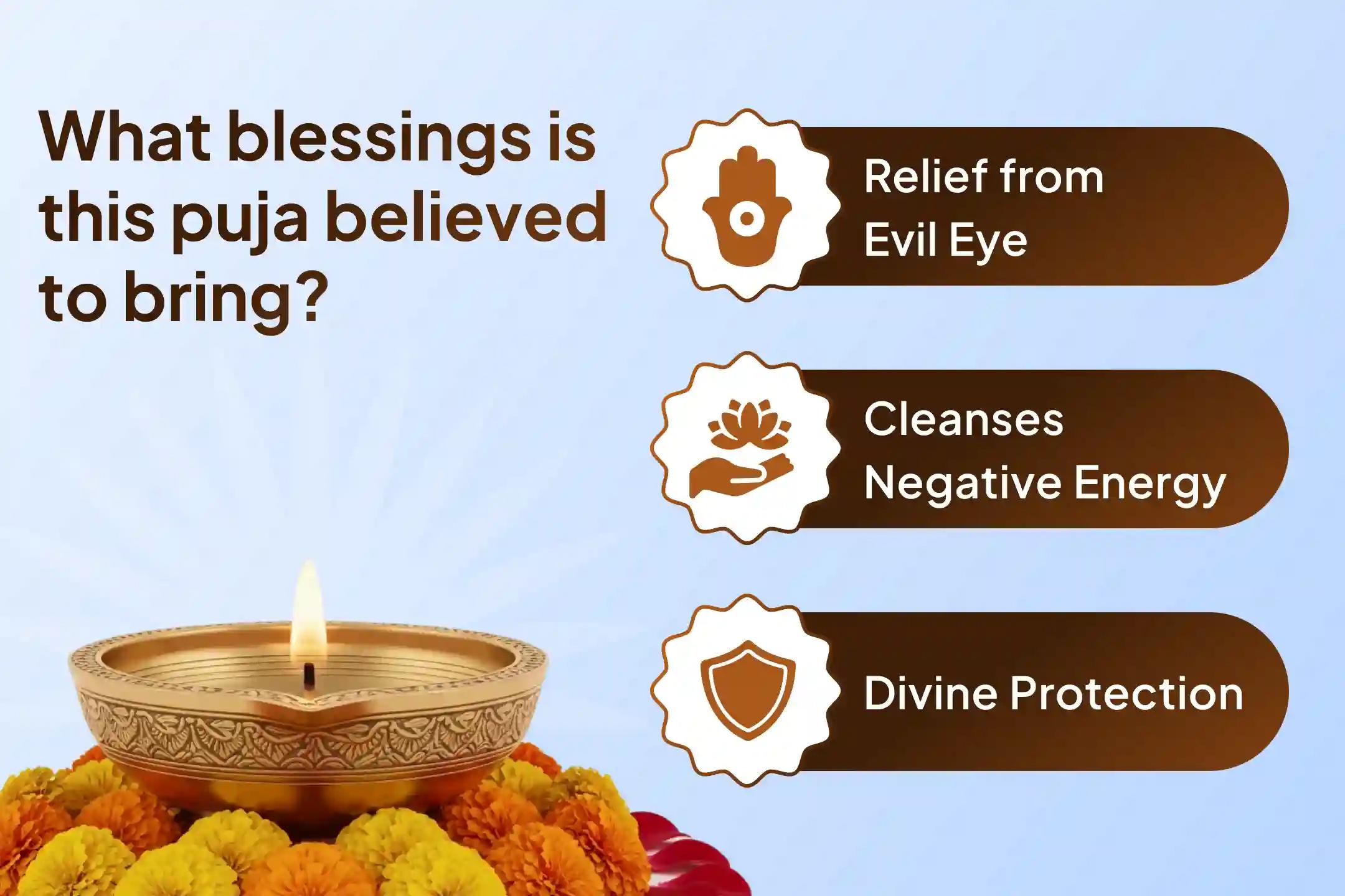 🔱Feeling unseen negativity or bad energy affecting your home and life? Let the divine power of this special puja bring in grace of divine calm, protection, and balance 🧿