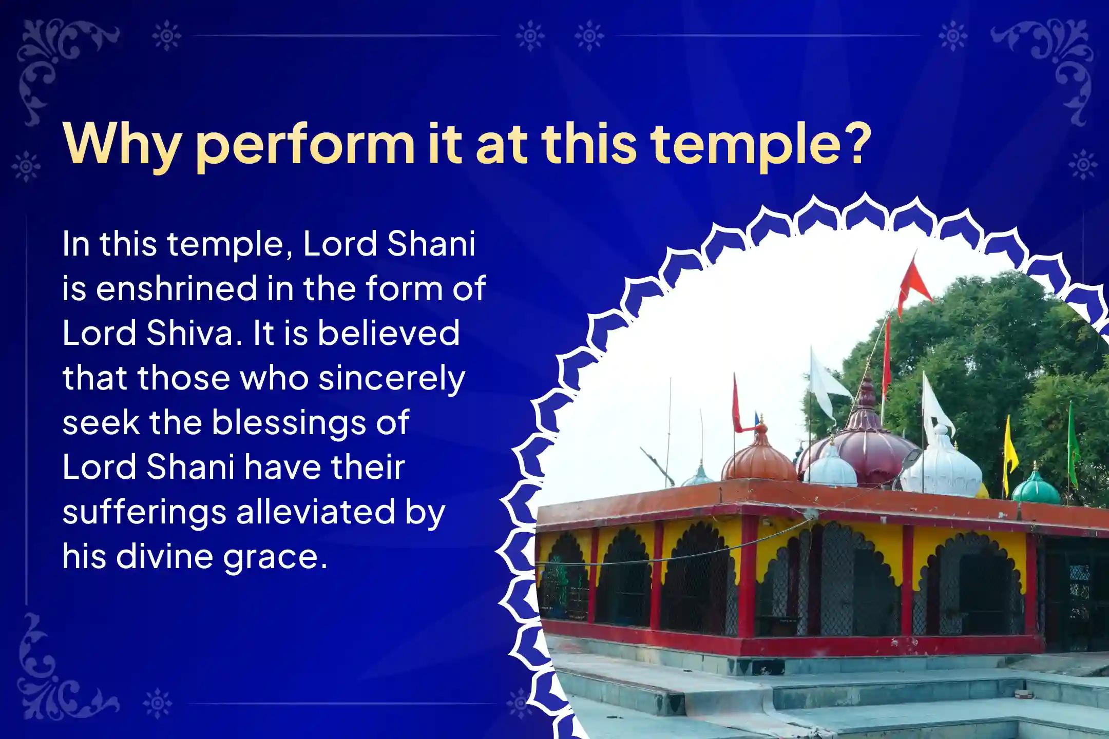 🪐A personalized Shani Shanti ritual dedicated to your sankalp, performed at Shri Navagraha Shani Mandir, Ujjain to reduce the difficult effects of Sade Sati, Shani Dhaiya, and Saturn periods.