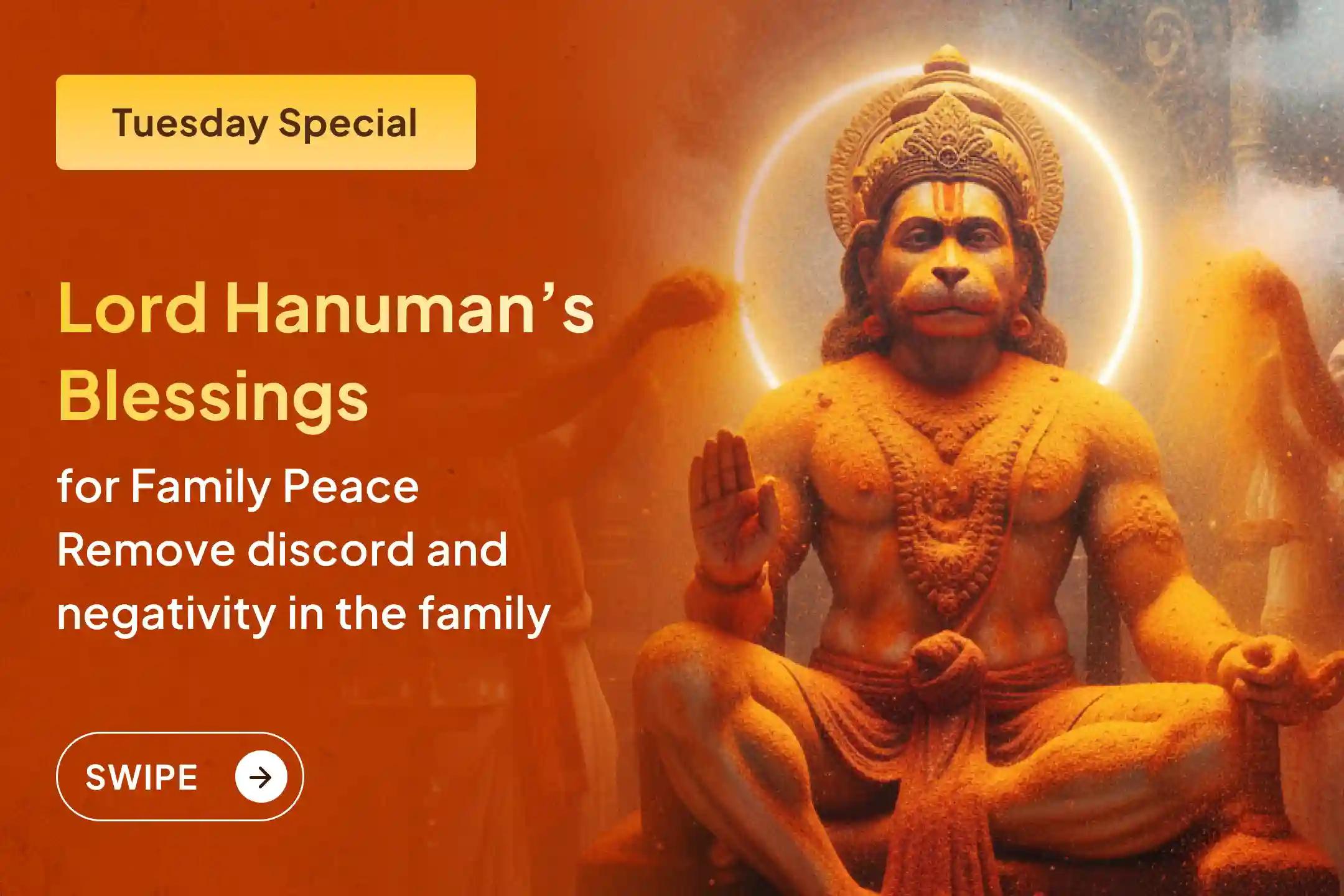 Puja for Prosperity to remove family discord and invite lasting peace and abundance.