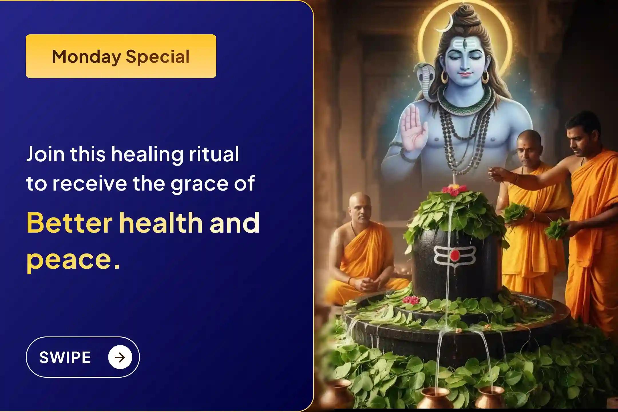 🕉️💪 Are you troubled by recurring illnesses or a slow pace of progress? Find the right direction for health through this special ritual at Omkareshwar Jyotirlinga this Monday.