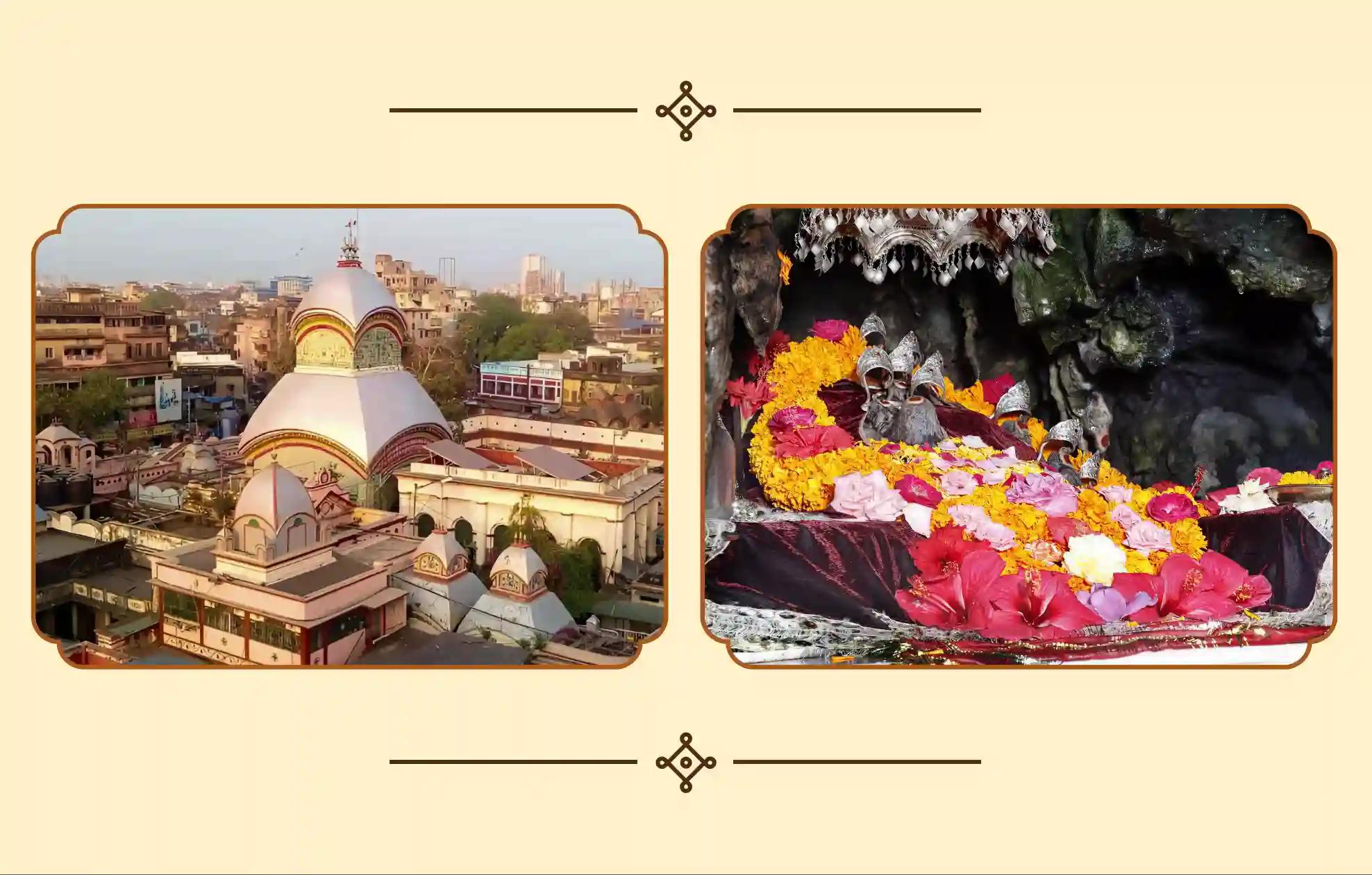 शक्तिपीठ कालीघाट मंदिर, नव दुर्गा मंदिर, कोलकाता, कटरा | पश्चिम बंगाल, जम्मू