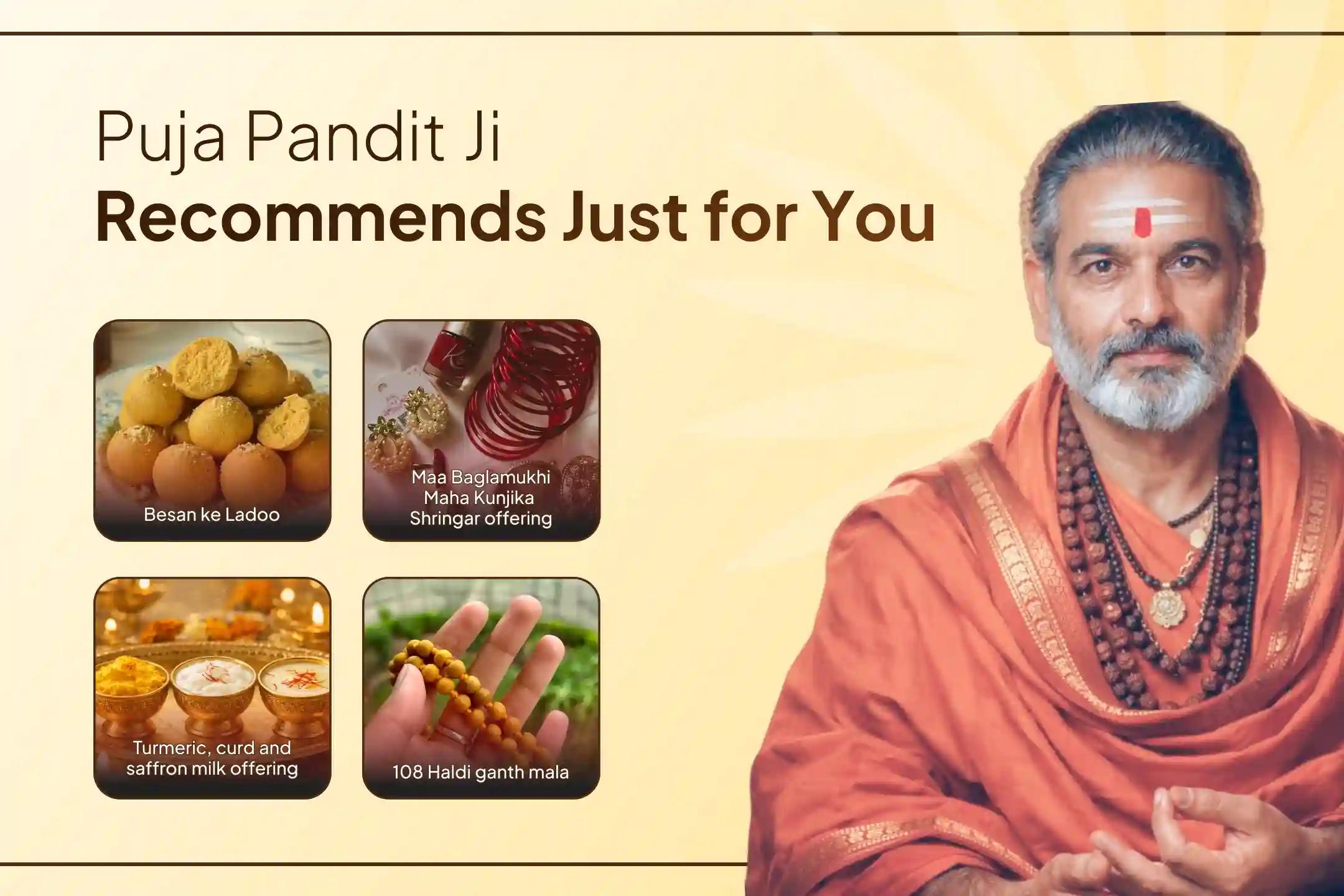 On the Ashtami of Chaitra Navratri, receive courage, protection, and self-confidence in life and the special grace of the Maa  Goddess through the Baglamukhi Mahavidya Mahanushthan.