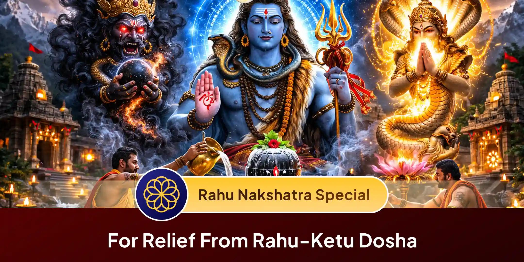 Rahu-Ketu Peeda Shanti Puja and Shiv Rudrabhishek