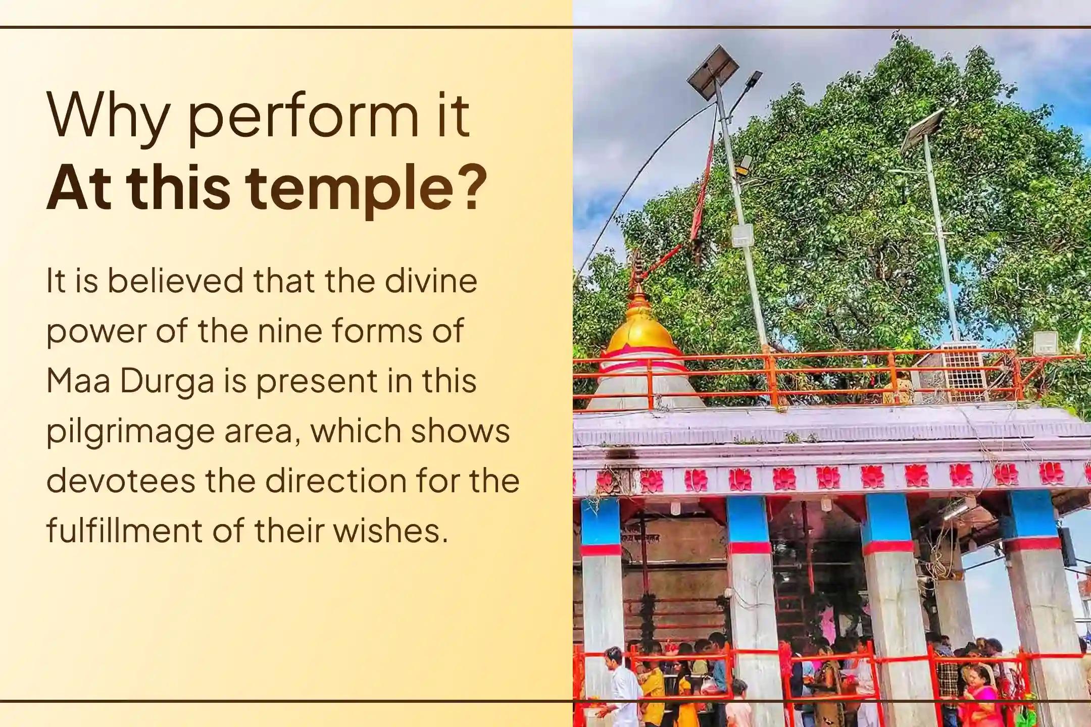 🙏 Hard work yet no growth? On Durga Ashtami, seek Maa Vindhyavasini’s blessings to clear career and business obstacles.