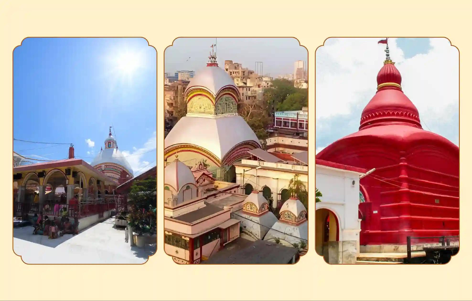 শ্রী তারাপীঠ মন্দির, শক্তিপীঠ কালীঘাট মন্দির, ত্রিপুরা সুন্দরী মন্দির,বীরভূম, কলকাতা, উদয়পুর | পশ্চিমবঙ্গ, ত্রিপুরা