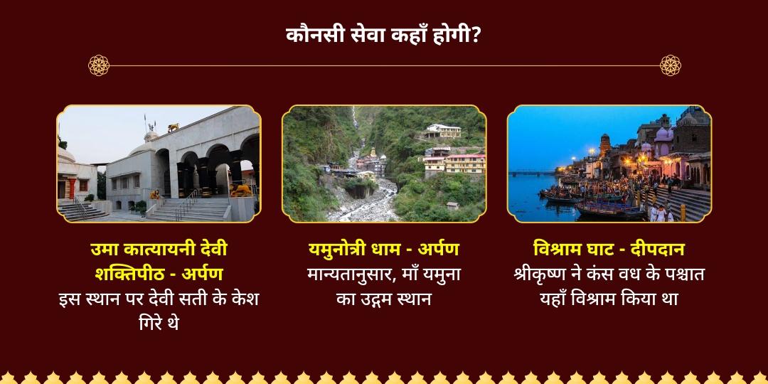 नवरात्रि षष्ठी महायोग देवी कात्यायनी-यमुना जन्मोत्सव अर्पण