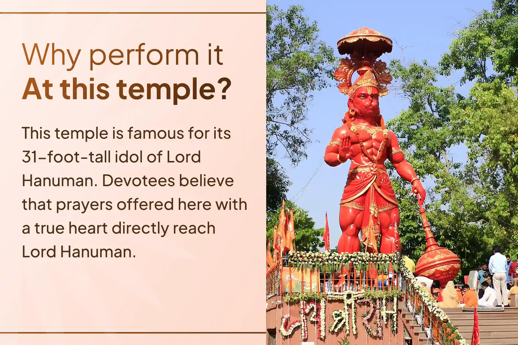 A special opportunity for Grand Hanuman Janmotsav Puja with Hanuman devotee Rasraj Ji Maharaj! To receive the blessings of the Lord and for protection from sudden obstacles in life, do join this puja.