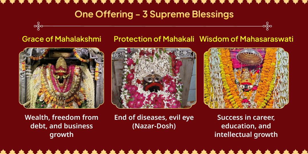 Navratri Maha Ashtami-Maha Navami Sandhi Kaal Vindhyachal Trishakti Chadhava