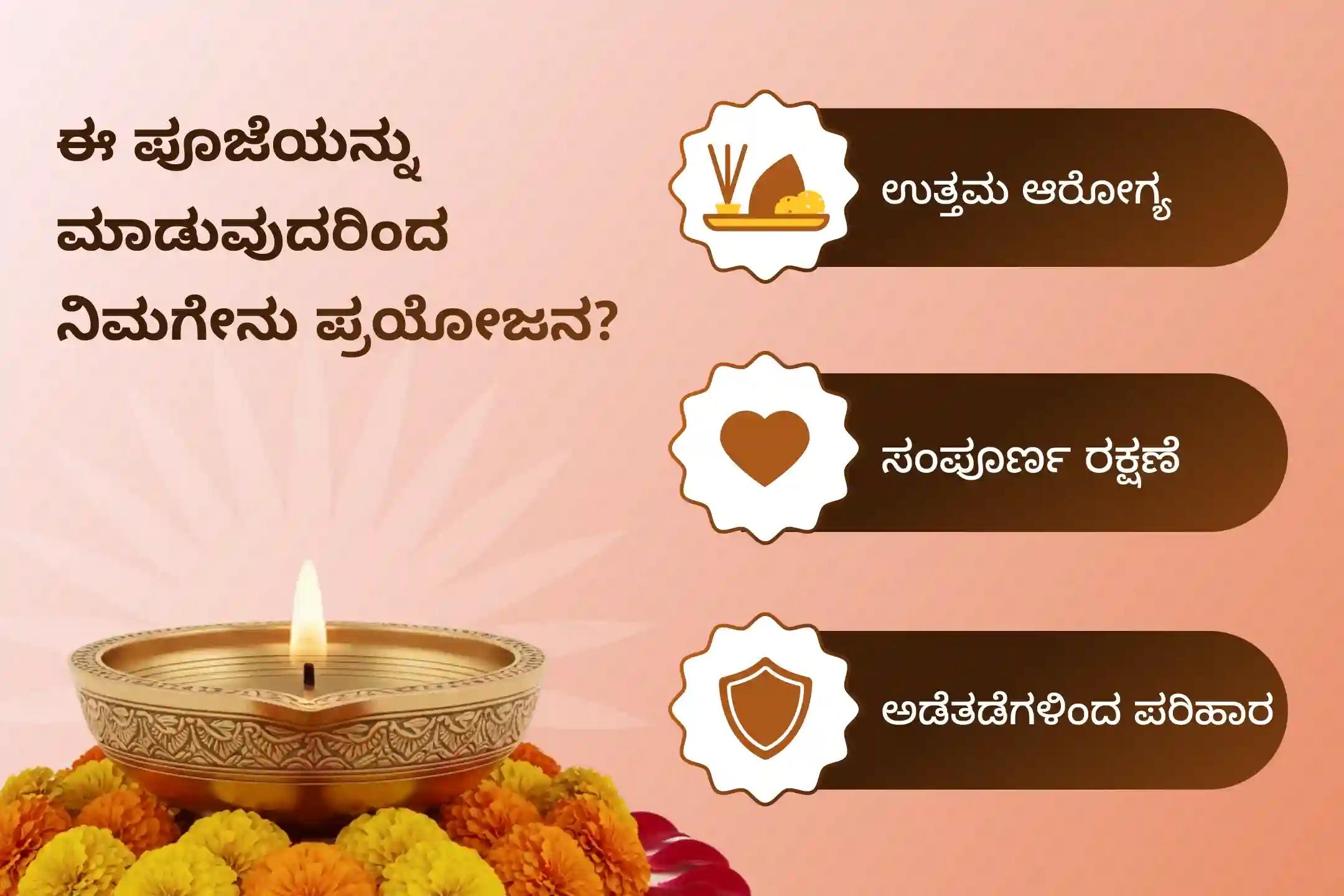 ಉತ್ತಮ ಆರೋಗ್ಯದ ಆಶೀರ್ವಾದಕ್ಕಾಗಿ ಸೋಮವಾರ ಮಹಾಮೃತ್ಯುಂಜಯ 'ಆರೋಗ್ಯದ ದೇವರು' ಜ್ಯೋತಿರ್ಲಿಂಗ ವಿಶೇಷ ಧನ್ವಂತರಿ ಹೋಮ ಮತ್ತು 11,000 ಮಹಾಮೃತ್ಯುಂಜಯ ಜಪದಲ್ಲಿ ಭಾಗವಹಿಸಿ.