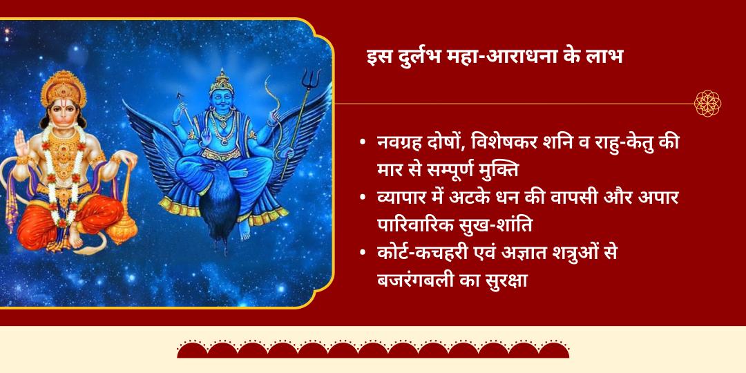 हनुमान जन्मोत्सव ग्रह शांति शनि-हनुमान महा आराधना