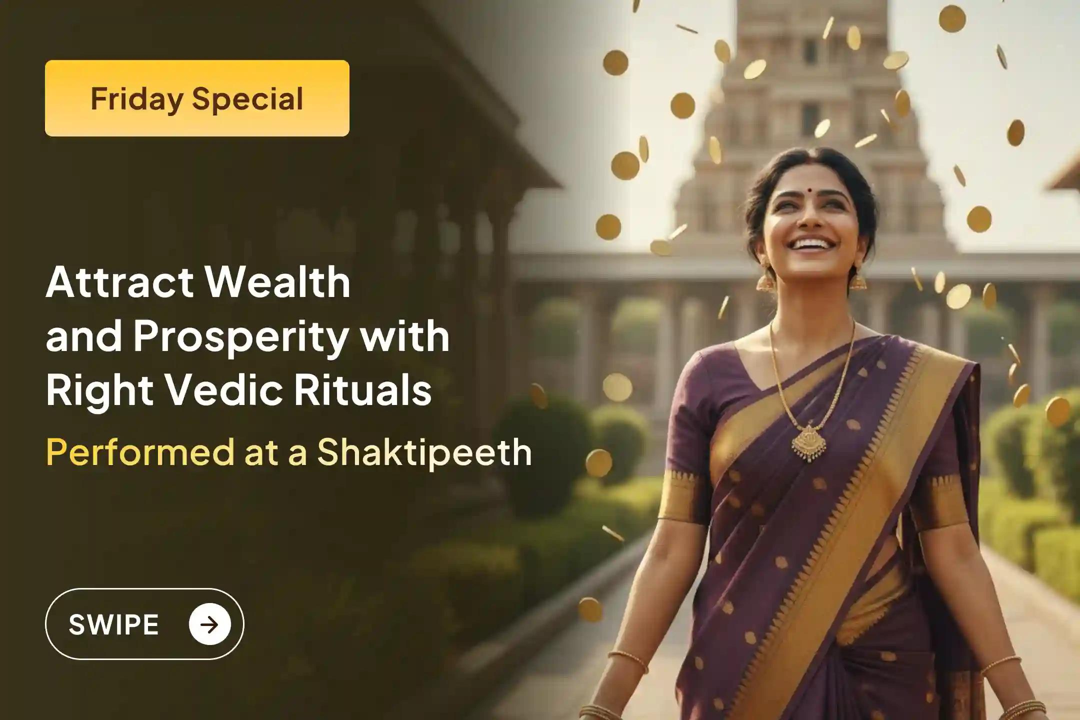 🌸Are you troubled by rising debts, unrest in life, and a decreasing bank balance? Then this Friday, receive relief from debt, wealth, prosperity, and peace through the special Lakshmi Puja and Yagya.