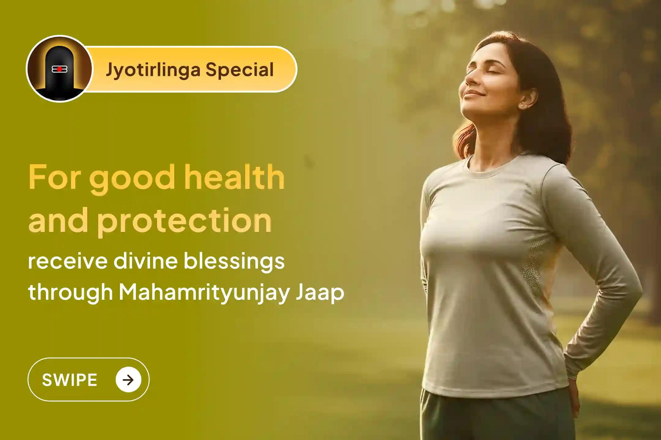 🕉️Are you troubled by recurring health problems? Experience the power of Mahamrityunjaya Mantra Jaap in Omkareshwar Jyotirlinga and find relief from life's troubles and good health with the blessings of Lord Shiva.🕉️