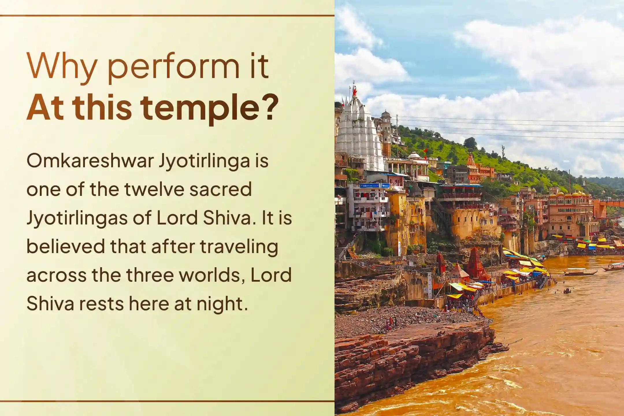 🕉️Are you troubled by recurring health problems? Experience the power of Mahamrityunjaya Mantra Jaap in Omkareshwar Jyotirlinga and find relief from life's troubles and good health with the blessings of Lord Shiva.🕉️