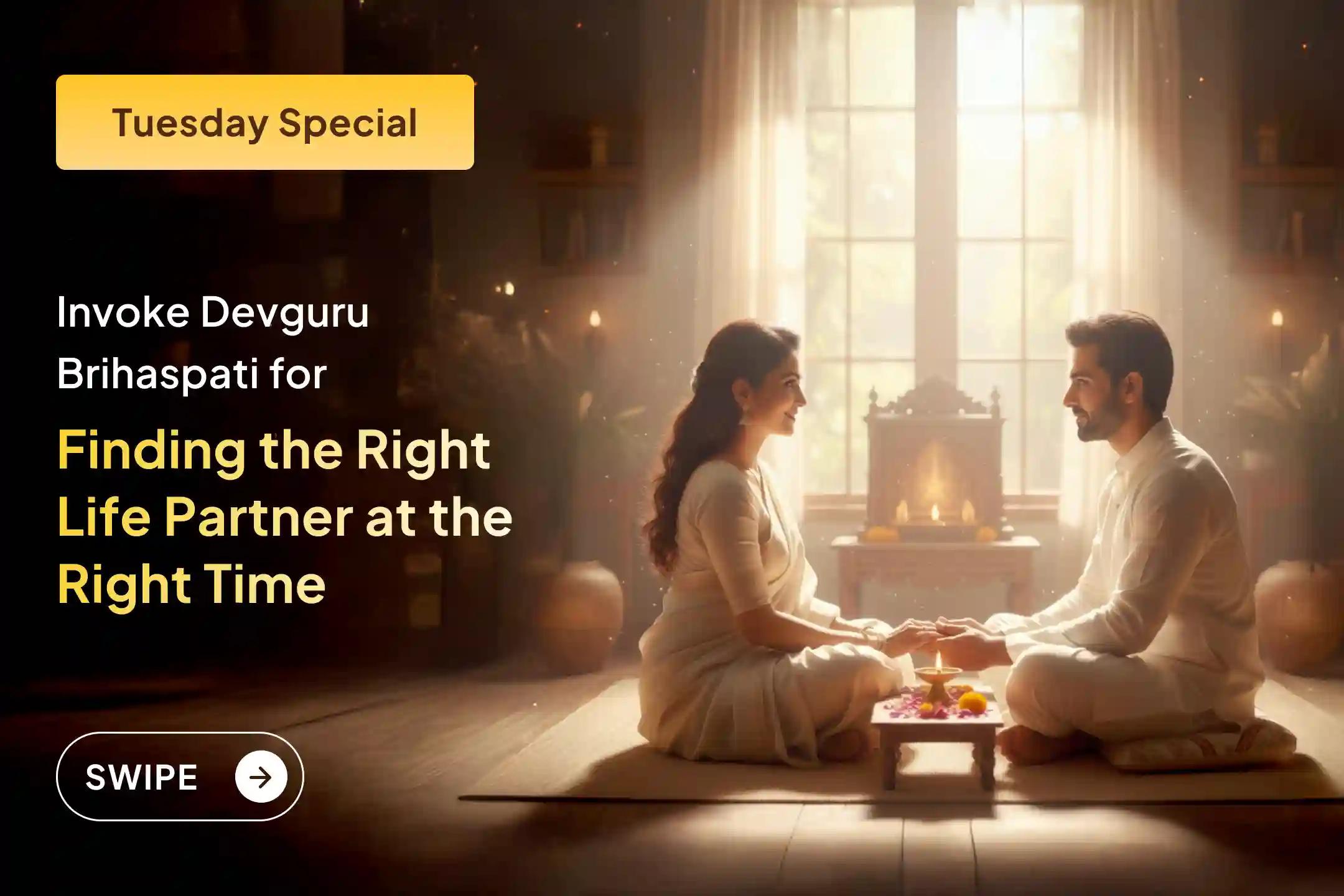 💛 Are you struggling with delays in marriage or facing constant hurdles in your financial growth? This Thursday, seek the divine grace of Bhagwan Shri Brihaspati Dev to bring stability and joy into your life.