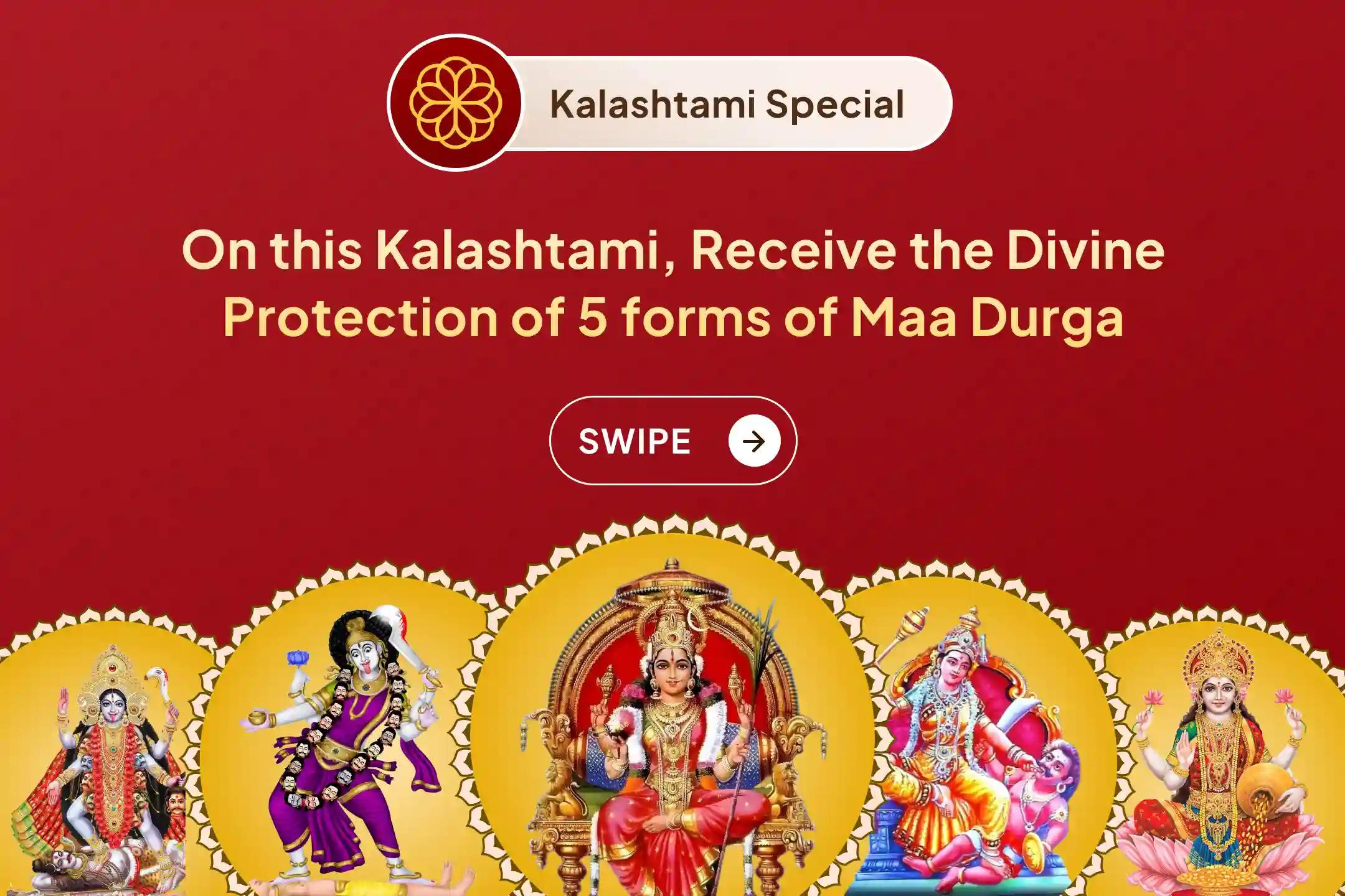 When the mind feels exhausted, decisions become confusing, and an unknown fear lingers within, this Mahavidya Raksha Kavach Kalashtami Special Sadhana offers a divine opportunity to bring peace, courage, and clarity into your life.