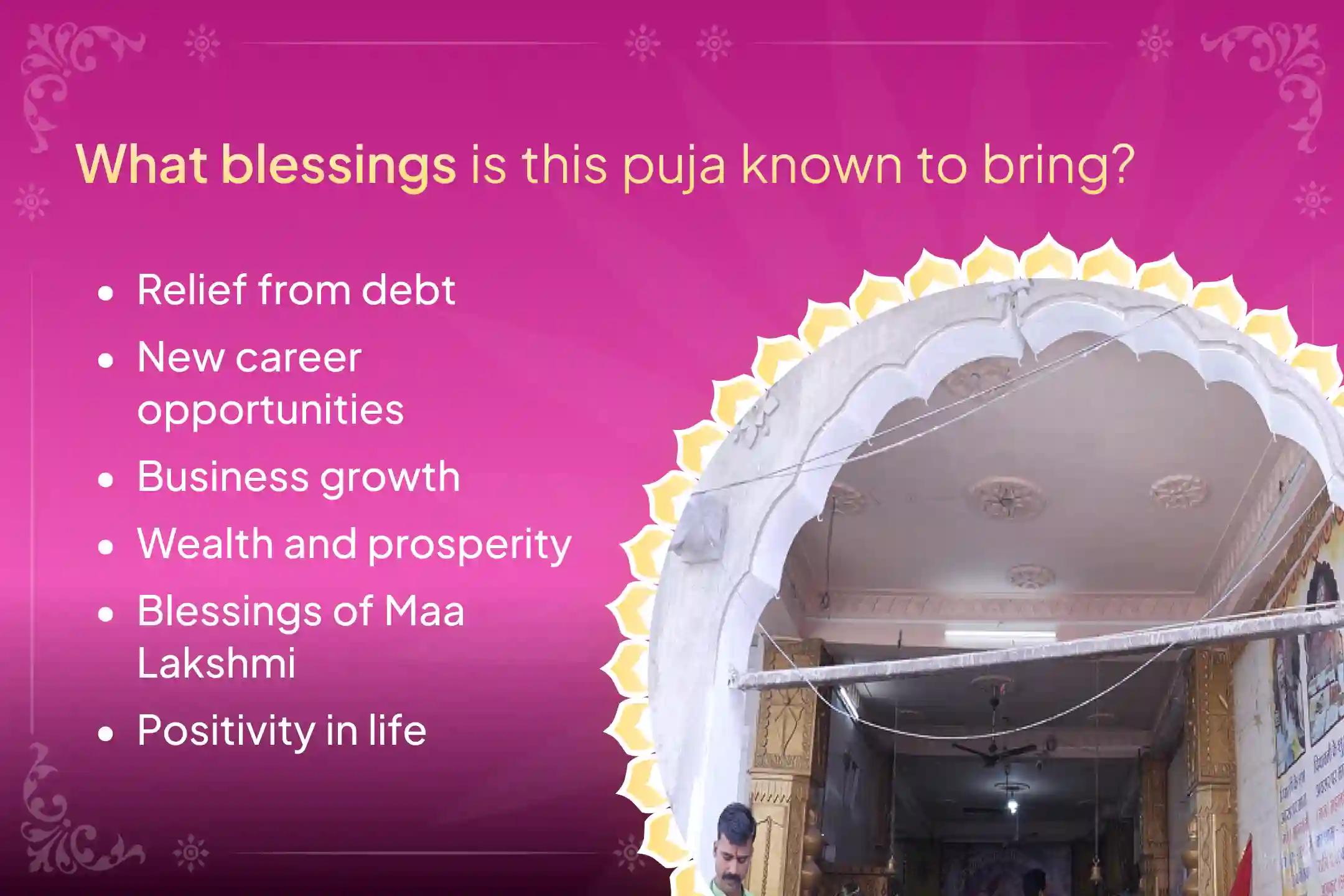 💰This Friday, join the Premium Personal LIVE Lakshmi Attainment Puja and receive divine blessings for wealth, new opportunities in life, income stability, and prosperity.🙏