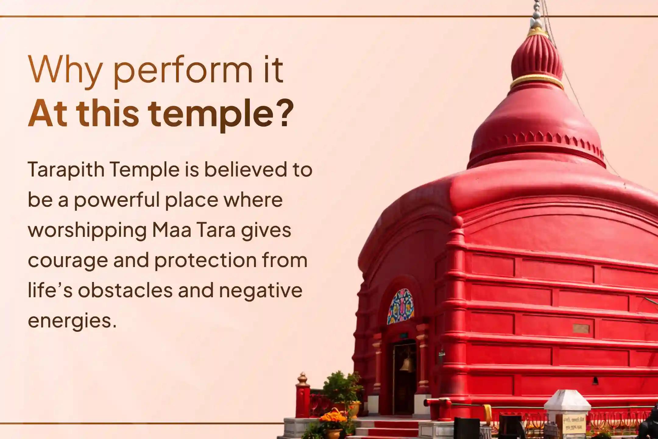 When obstacles arise repeatedly in life and fortune does not support you, then connect with the combined worship of the three forms of Maa  Tara at Tarapith and experience a new beginning, peace, and divine power in your life.