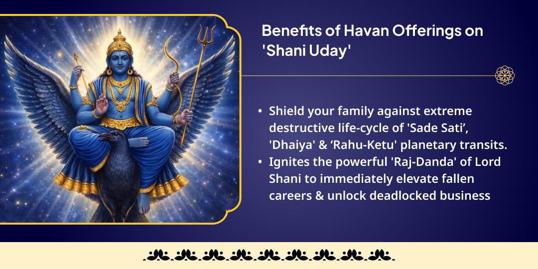 Shani Uday Navagraha Shanti 21 Kg Black Til Maha-Havan Ahuti