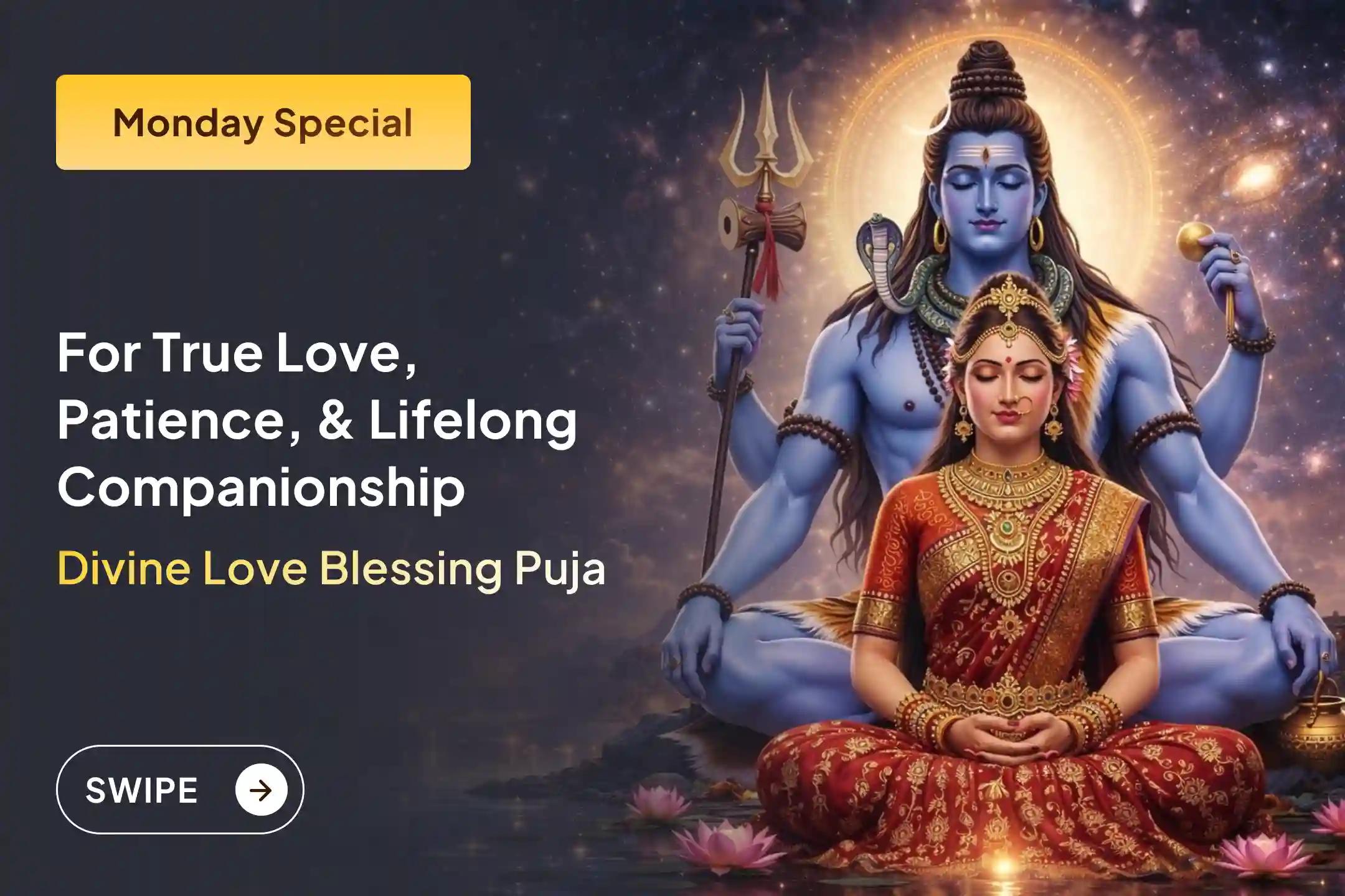 🔱 At the sacred wedding site of Mahadev and Maa Gauri, participate in a special puja to give new life to your relationships and receive the divine blessings of love and trust.