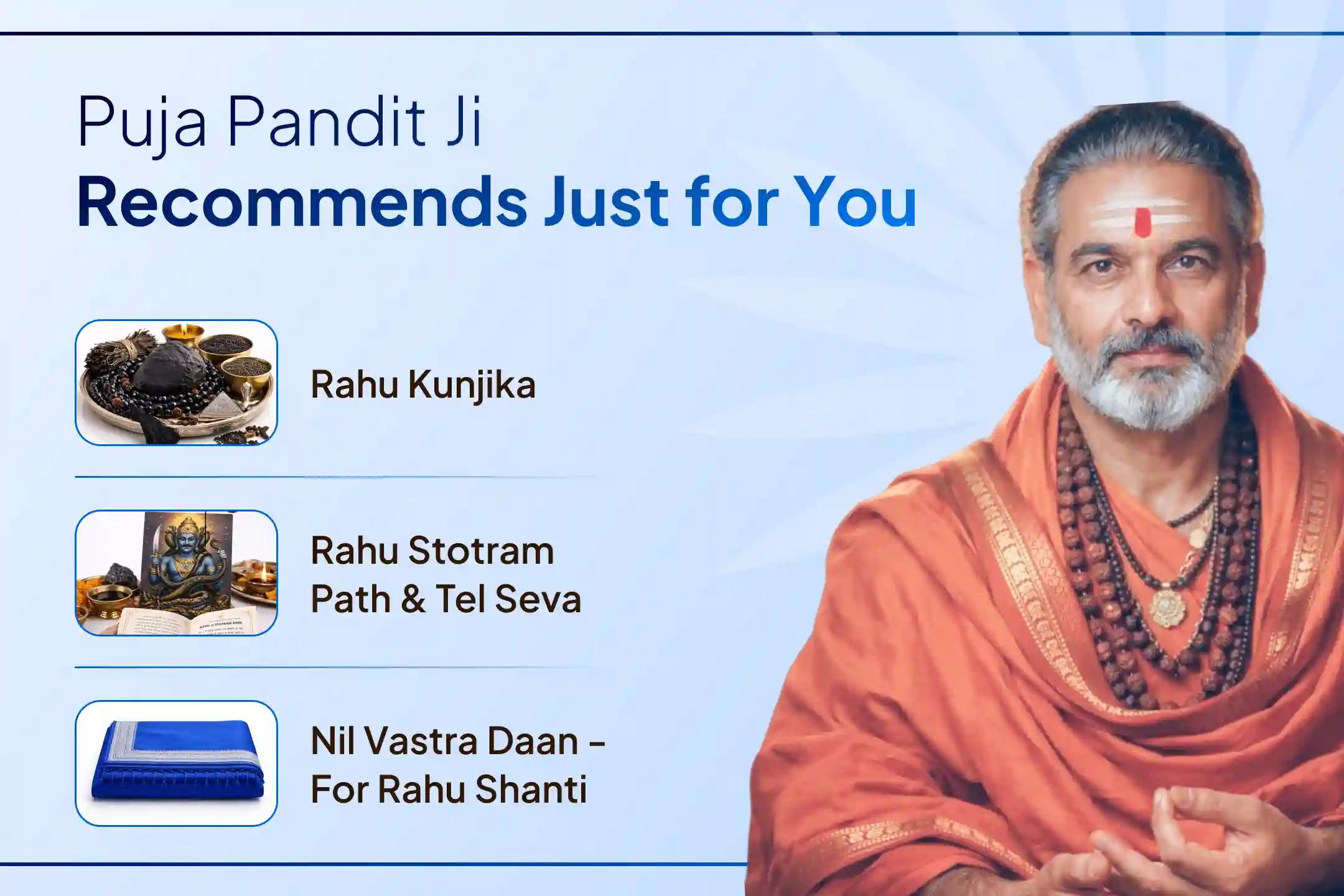 🔱 Is Rahu’s influence increasing anxiety and confusion? Perform this special 4 Combo Rahu puja to find strength, clarity, and the right direction in life.