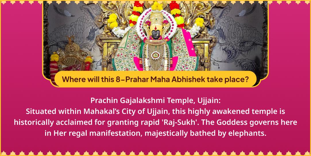 Akshaya Tritiya Ashtalakshmi Siddhi 8-Ras 8-Prahar Maha Abhishek