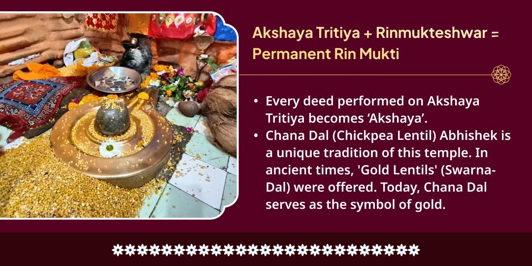 Akshaya Tritiya Rin Mukti Special Rinmukteshwar Temple Chadhava
