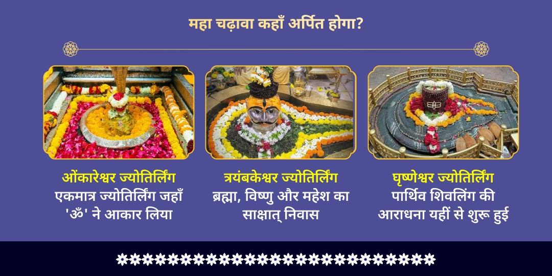 सोमवार वरुथिनी एकादशी हरि-हर 6 तीर्थ महा चढ़ावा 