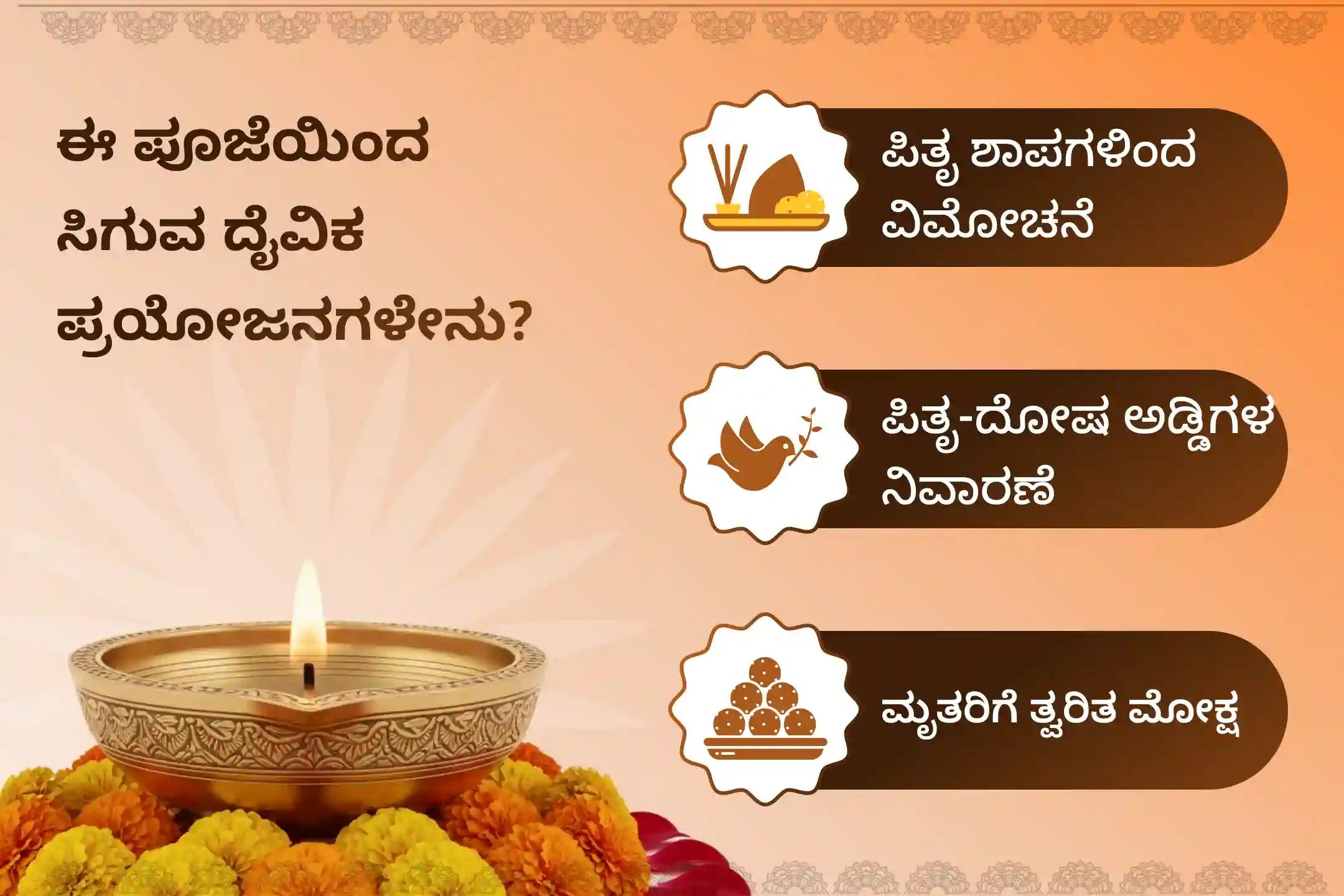 ಪಿತೃ ಶಾಪಗಳಿಂದ ಮುಕ್ತಿ ಪಡೆಯಲು ಮತ್ತು ಅಗಲಿದ ಆತ್ಮಗಳಿಗೆ ಸದ್ಗತಿ ನೀಡಲು ಪಾಪಮೋಚನಿ ಏಕಾದಶಿಯಂದು ದಕ್ಷಿಣ ಕಾಶಿ ಗೋಕರ್ಣ ತೀರ್ಥ ಕ್ಷೇತ್ರದಲ್ಲಿ ನಡೆಯುವ ವಿಶೇಷ 'ನಾರಾಯಣ ಬಲಿ ಪೂಜೆ, ತ್ರಿಪಿಂಡಿ ಶ್ರಾದ್ಧ ಪೂಜೆ ಮತ್ತು ತಿಲ ಹೋಮ'ದಲ್ಲಿ ಪಾಲ್ಗೊಳ್ಳಿ.