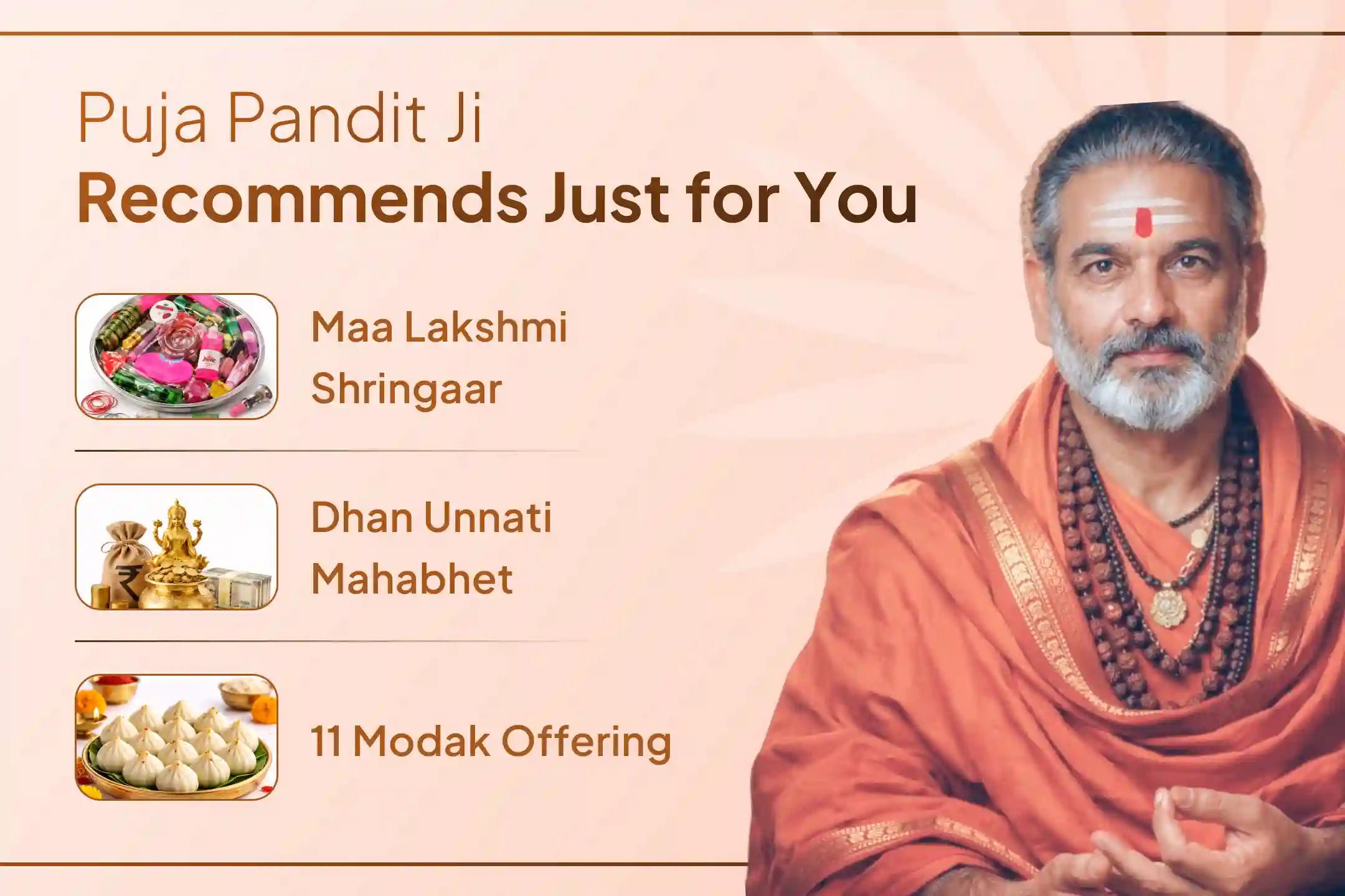 Not just for the arrival of Maa Lakshmi, but for her permanent stay – pray to Maa Kamlatmika, the Tantric form of Maa Lakshmi, and receive permanent prosperity. 💰✨