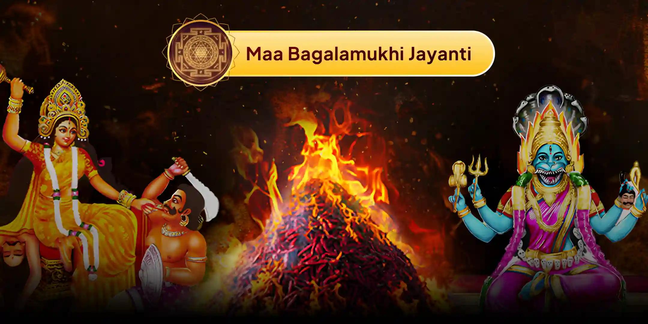 100 Kg Lal Mirch Agni Ahuti Maha Yagya Bagalamukhi-Pratyangira Kavach Anushthan with 1,25,000 Mool Mantra Jaap