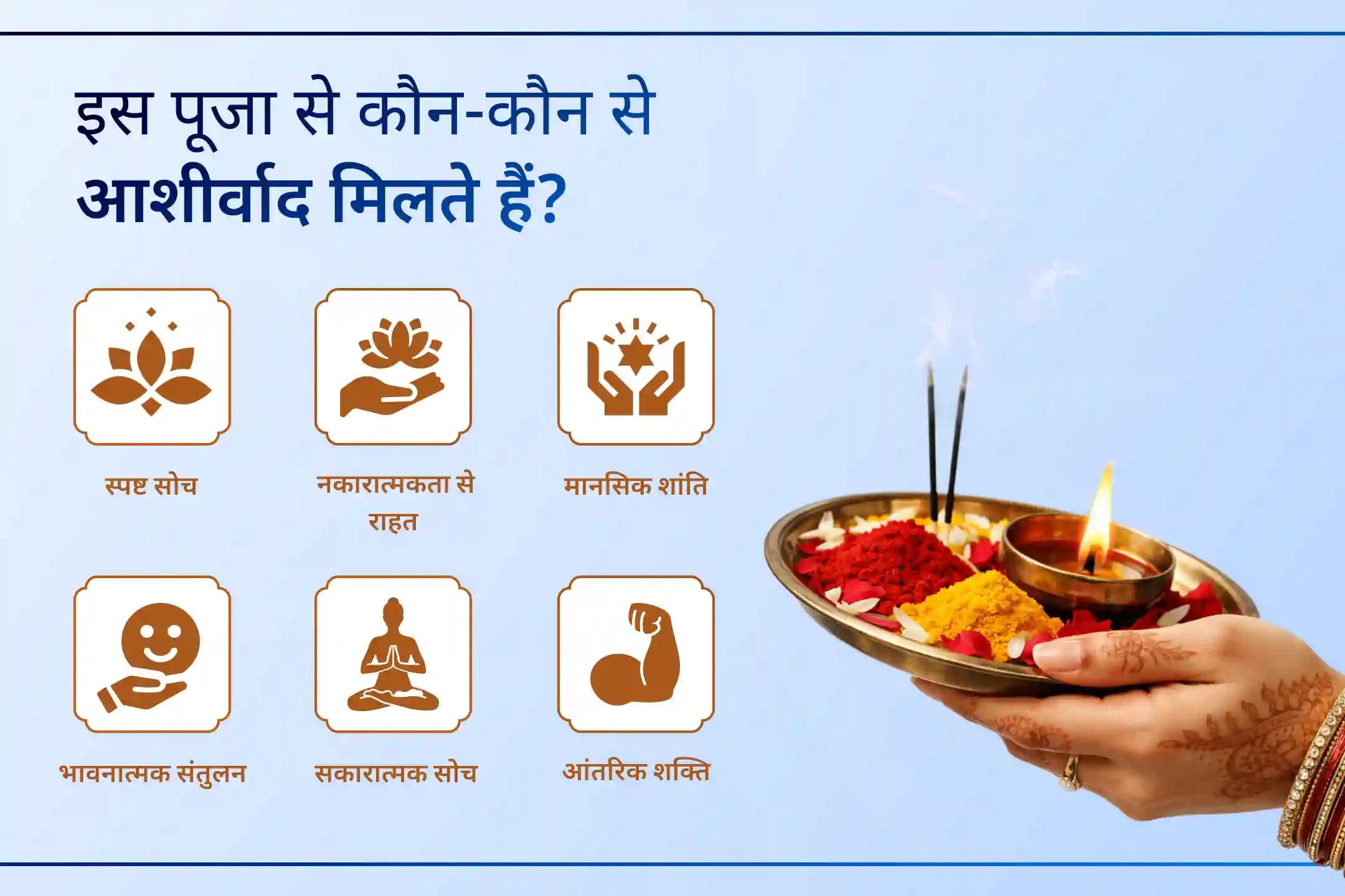 ✨ इस विशेष पूजा के माध्यम से अपने जीवन को अदृश्य नकारात्मकता से सुरक्षित करें और एक शक्तिशाली आध्यात्मिक सुरक्षा कवच सक्रिय कर जीवन में सकारात्मक ऊर्जा का प्रवाह बनाए रखें।